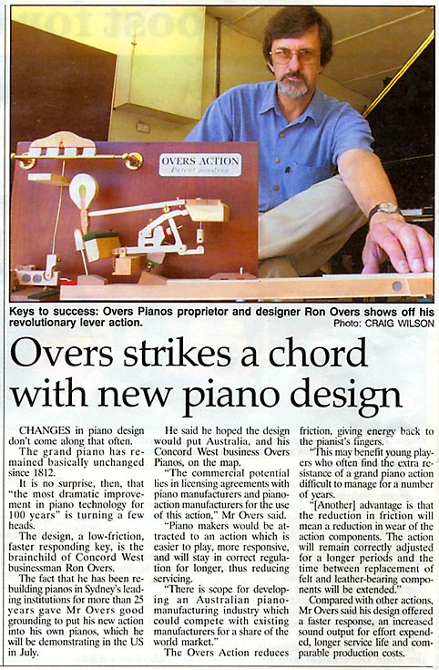 Courier article, Mar 2001
