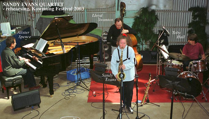 The Sandy Evans Quartet
